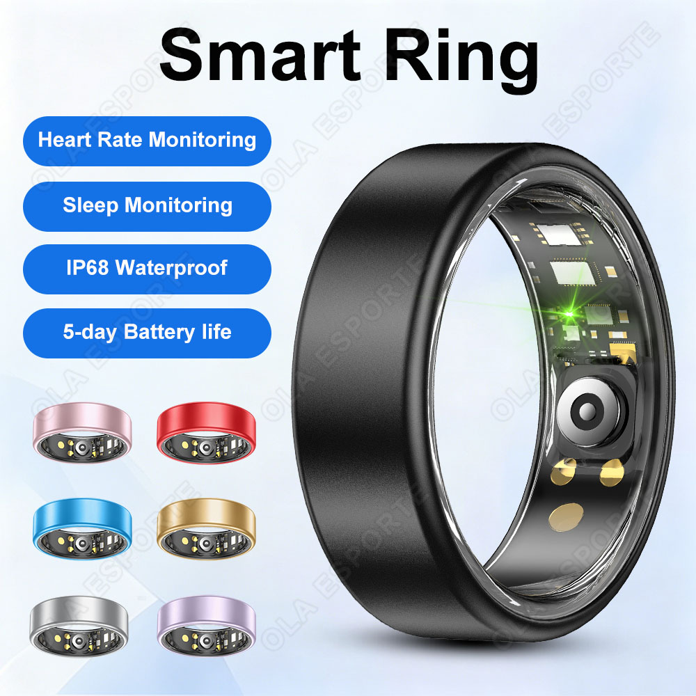 Women Fashion Rings - 2026年新型スマートリング 充電ケース付き フィットネス スポーツ 健康モニタリング 睡眠
