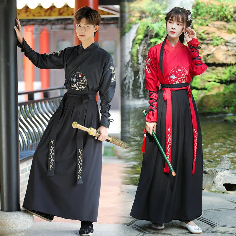 Kimono Cardigan Women - 日本のヴィンテージ着物サムライコスプレ服女性男性中国漢服鶴刺繍カーディガン浴衣フルスリーブレトロ