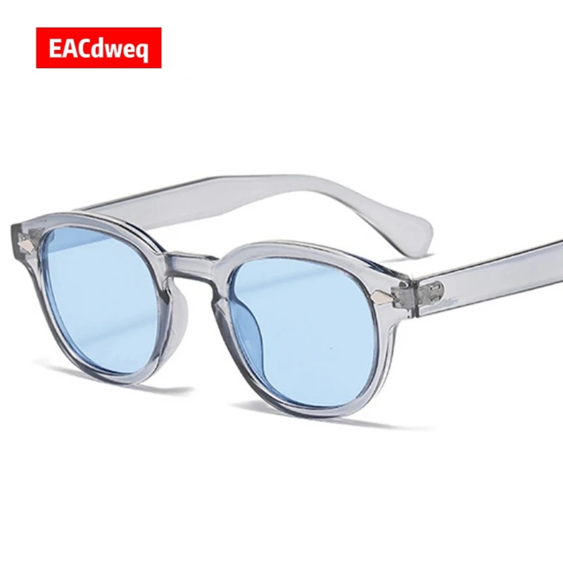 Women'S Fashion Eyeglasses - ヴィンテージラウンドサングラス女性男性レトロリベットグラデーション女性サングラス UV400 スクエアシェードアイウェア