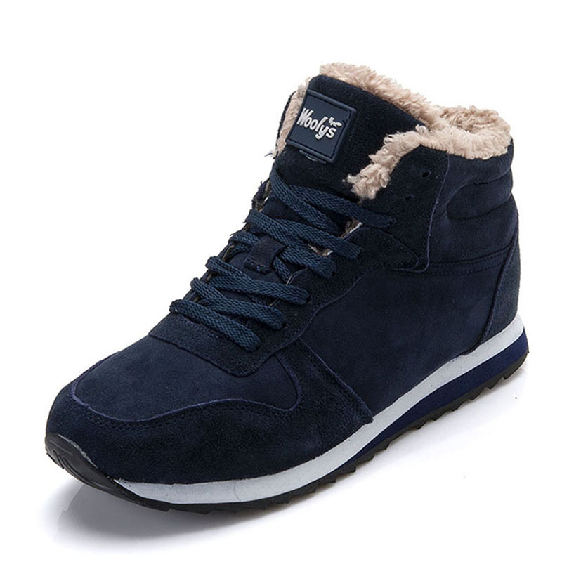Women'S Fashion Hiking Boots - 2026 男性ブーツ冬のスポーツアンクルブーツ肥厚プラスサイズ女性カジュアルファッションショートブーツ綿の靴プラットフォームスノーブーツ