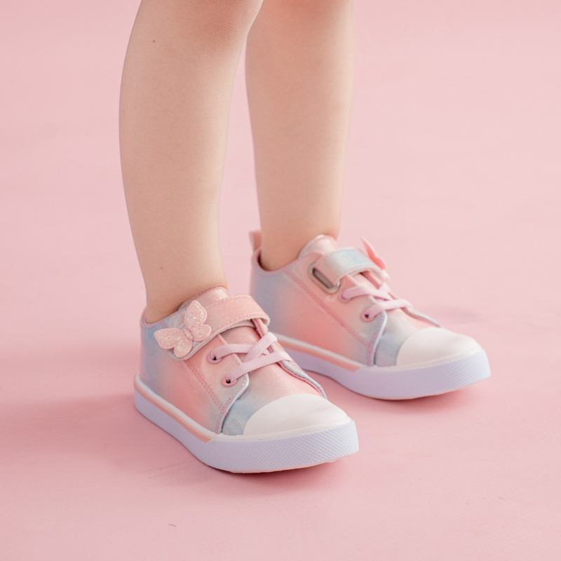 Women'S Fashion Velcro Sneakers - 2026年ファッショナブルな子供靴、スパンコール付き女の子用スニーカー、キュートで通気性のあるソフトソール、クラシックなベルクロカジュアルスポーツシューズ
