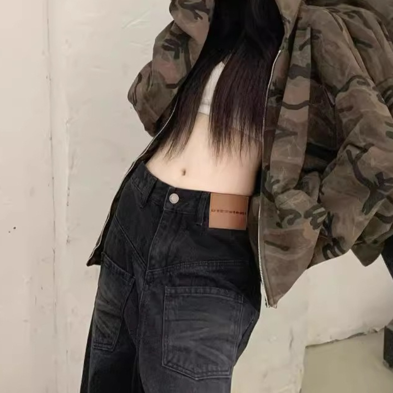 Women'S Fashion Zip Hoodie - ヴィンテージ迷彩フード付きスウェットシャツジャケット女性の秋と冬ルーズ長袖ジップトップ
