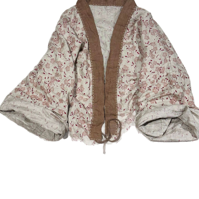 Kimono Cardigan Women - 新しい秋緩い日本のファッション着物スタイルストリートカーディガンエレガントな女性のローブ女性トップ浴衣 Camisas デ Mujer