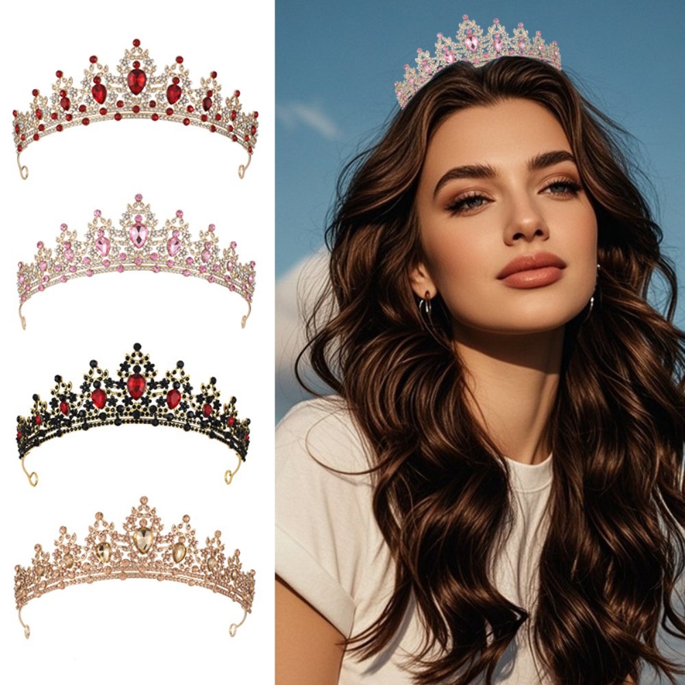 Women'S Fashion Headbands - ヴィンテージリーフヴァインシルバーメッキラインストーンブライダルクラウンティアラヘアアクセサリーウェディングページェントコンテスト誕生日パーティーフォーマル