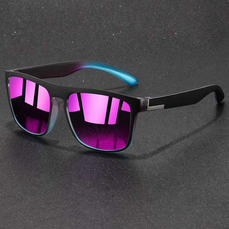 Women'S Fashion Eyeglasses - ファッションヴィンテージスクエアスポーツサングラス男性女性釣り運転用男性ブランドデザイナーサングラスアンチグレア UV400 メガネ