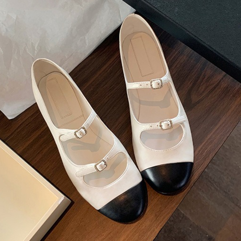 エレガントなメリージェーンシューズ レディース ベルトバック - Women'S Fashion Brand Shoes のレビューと価格