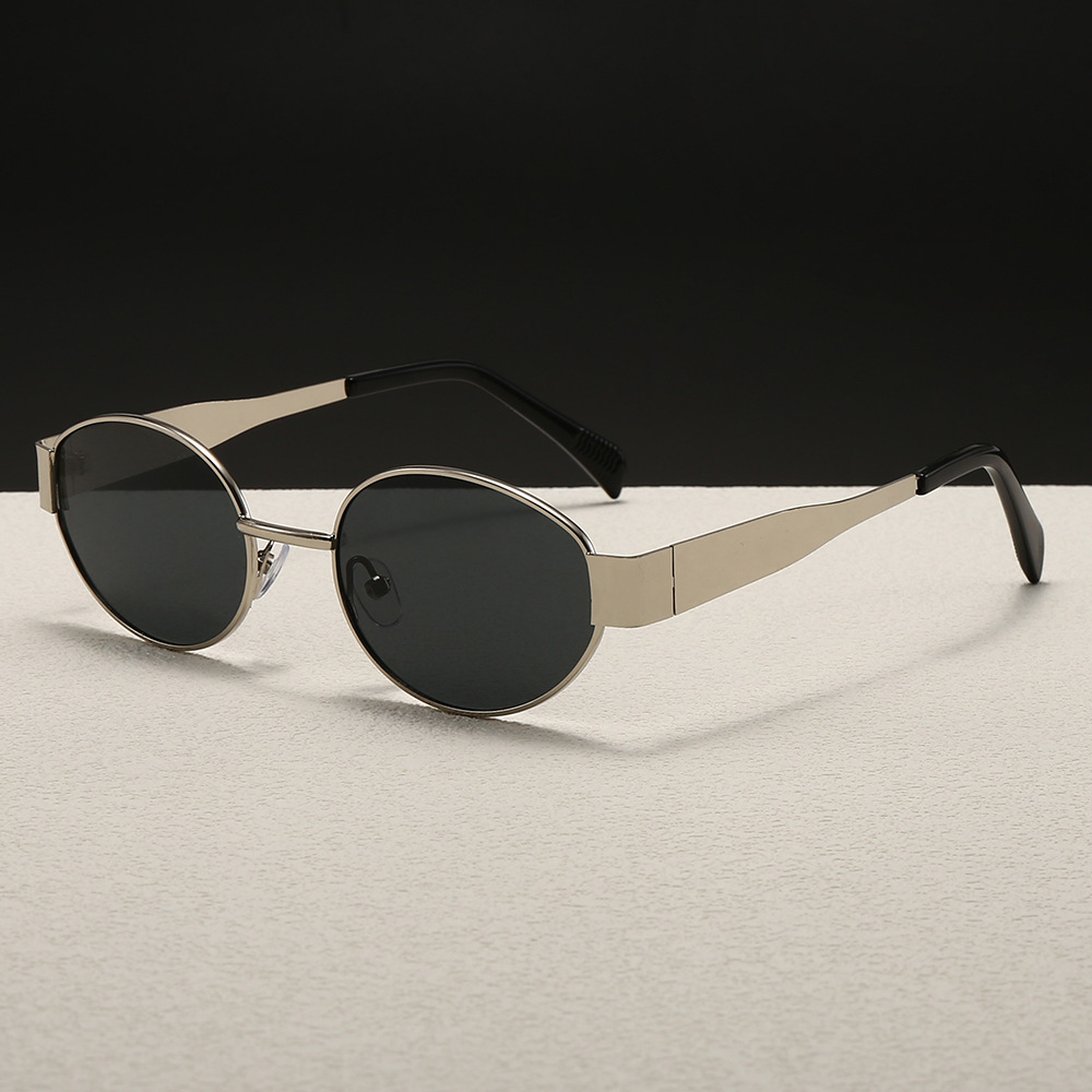 トレンドのラウンドフレームメタルサングラス レディース ファ - Women'S Fashion Eyeglasses のレビューと価格