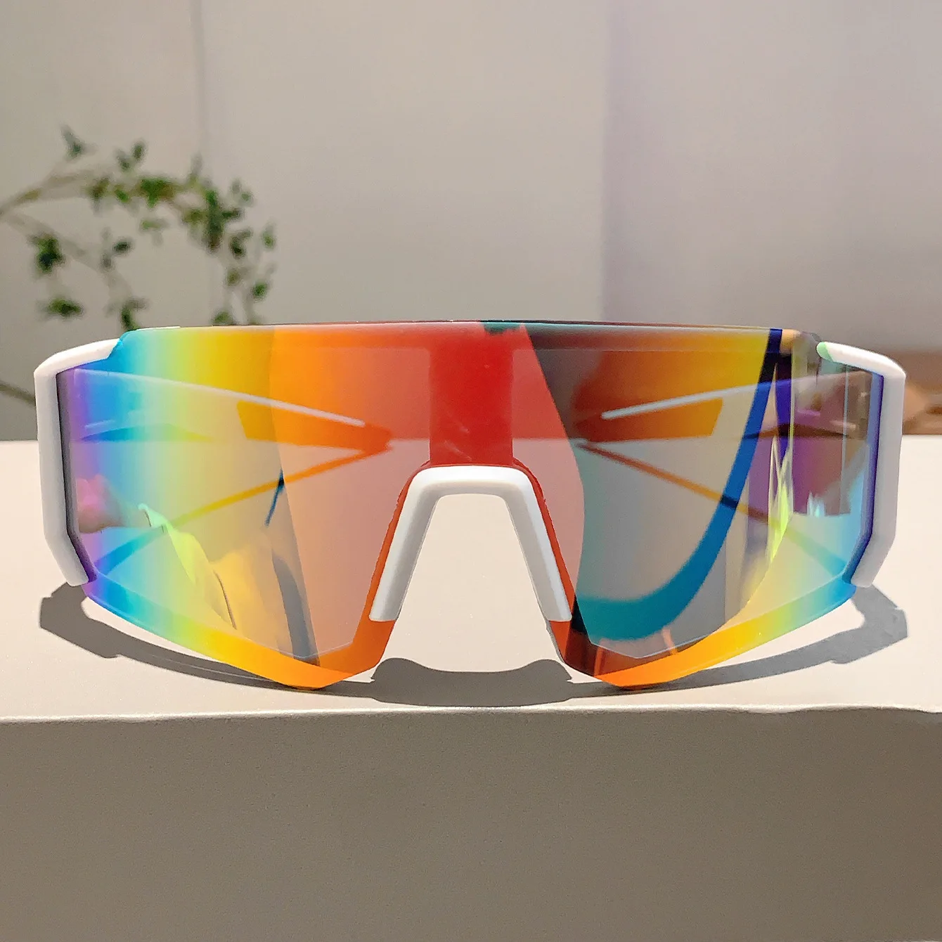 アウトドアスポーツサングラス男性用軽量特大男性用シェードサイ - Women'S Fashion Eyeglasses のレビューと価格