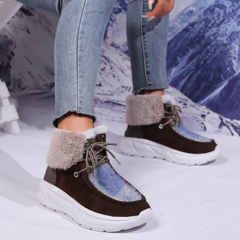 2025年冬 レディース ファッション フェイクファー レー - Women'S Fashion Hiking Boots のレビューと価格