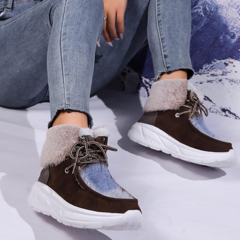 2025年冬 レディース ファッション フェイクファー レー - Women'S Fashion Hiking Boots のレビューと価格