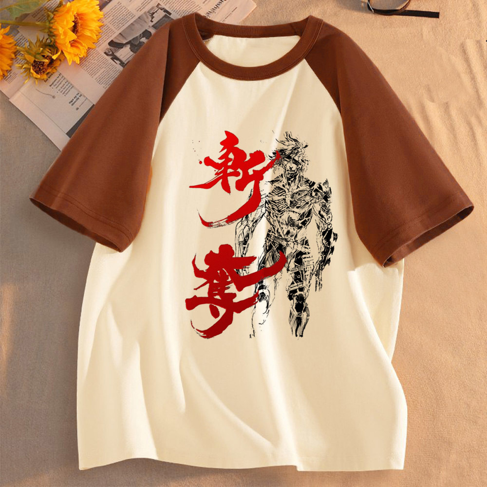 メタルギアソリッドトップTシャツ女性ゴスカワイイギャル美的T - Women Fashion 80S のレビューと価格