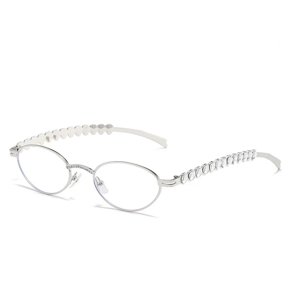 1個のニッチなダイヤモンドジュエリーメガネ、絶妙でゴージャス - Women'S Fashion Eyeglasses のレビューと価格