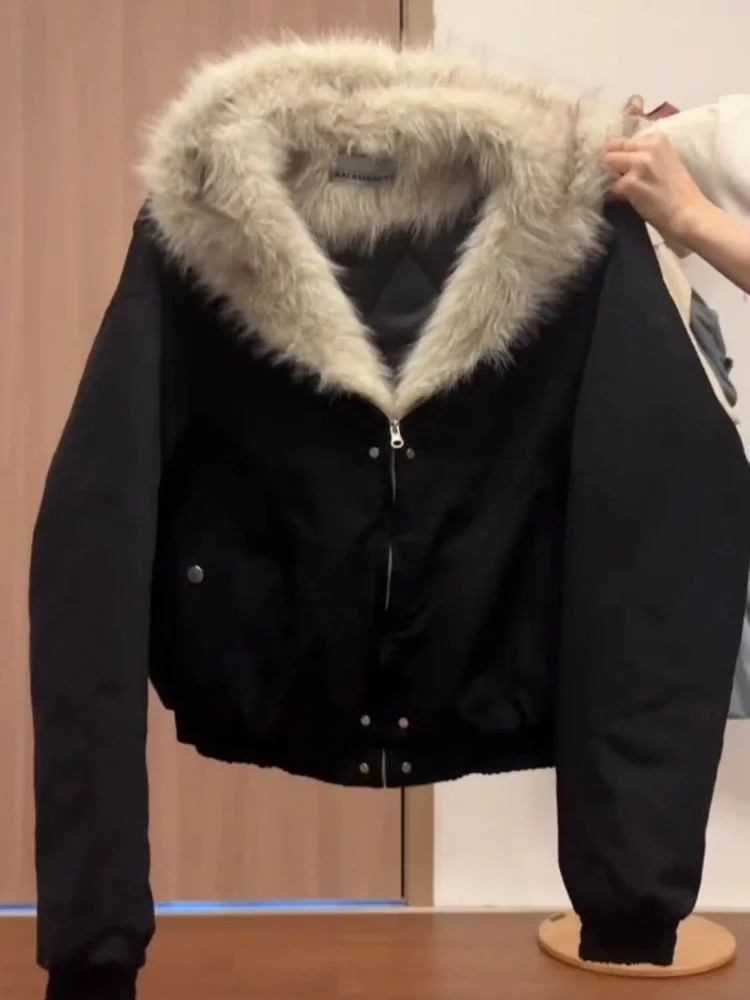 Y2Kゴシックヴィンテージブラックジップアップパーカー レデ - Women'S Fashion Zip Hoodie のレビューと価格