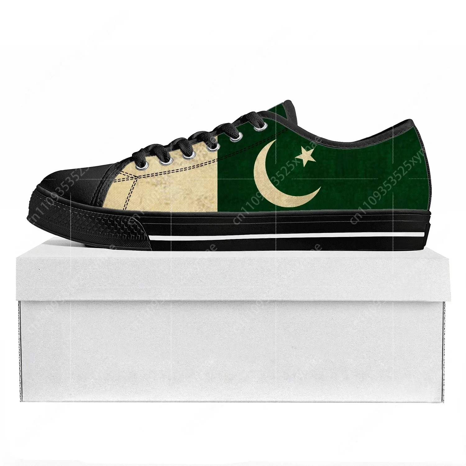 パキスタン国旗ロートップ高品質スニーカーメンズレディースティ - Women Fashion Pakistan のレビューと価格