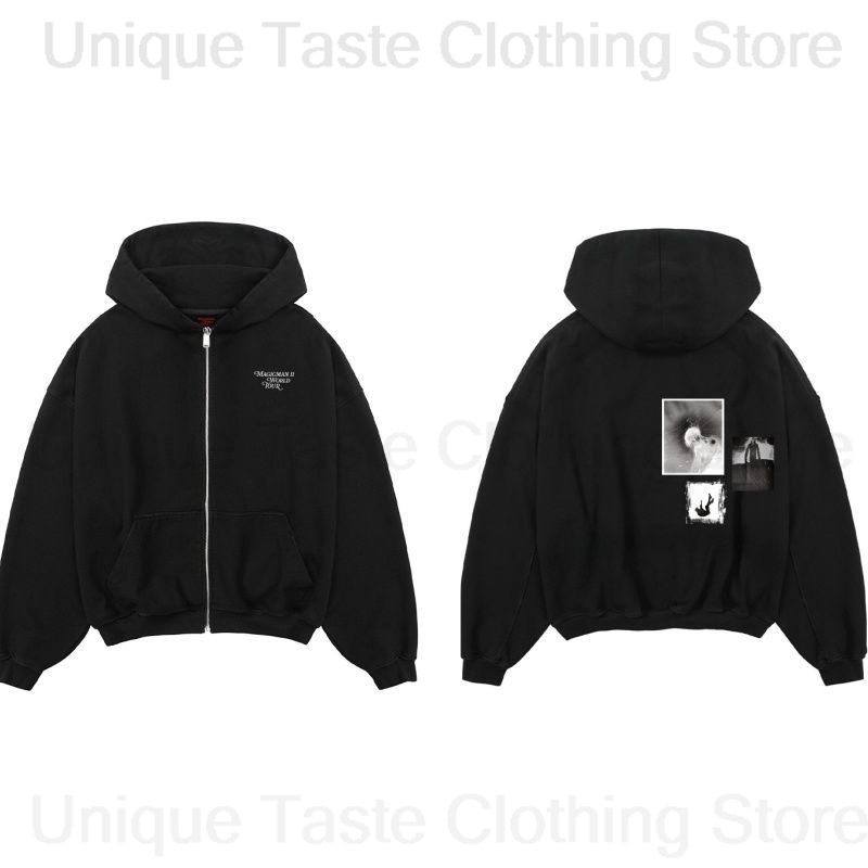 ジャクソン王 MAGICMAN 2 同じジッパーパーカー女性 - Women'S Fashion Zip Hoodie のレビューと価格
