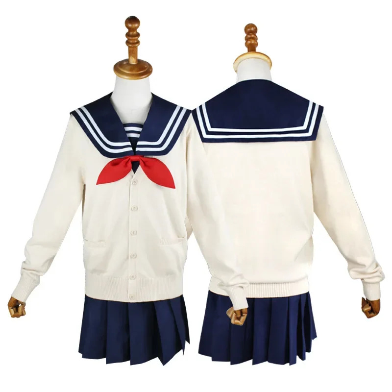 アニメ私のヒーロー学界利賀卑弥呼コスプレ衣装 JK 制服スカ - Women'S Fashion Knitwear のレビューと価格