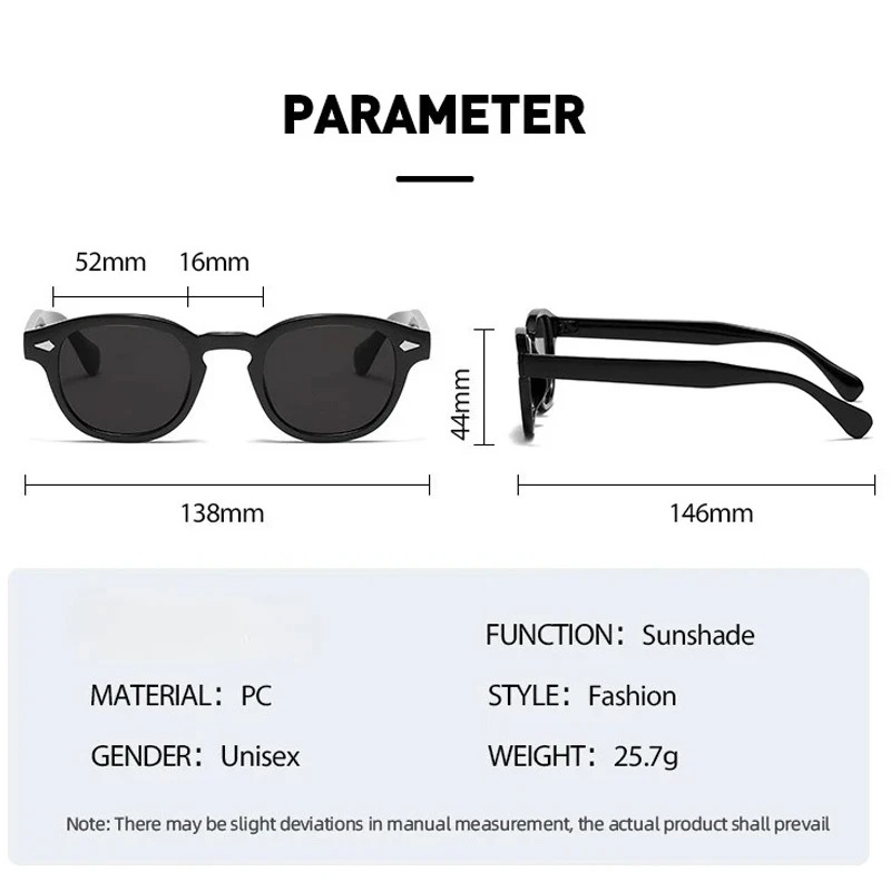 ヴィンテージラウンドサングラス女性男性レトロリベットグラデー - Women'S Fashion Eyeglasses のレビューと価格