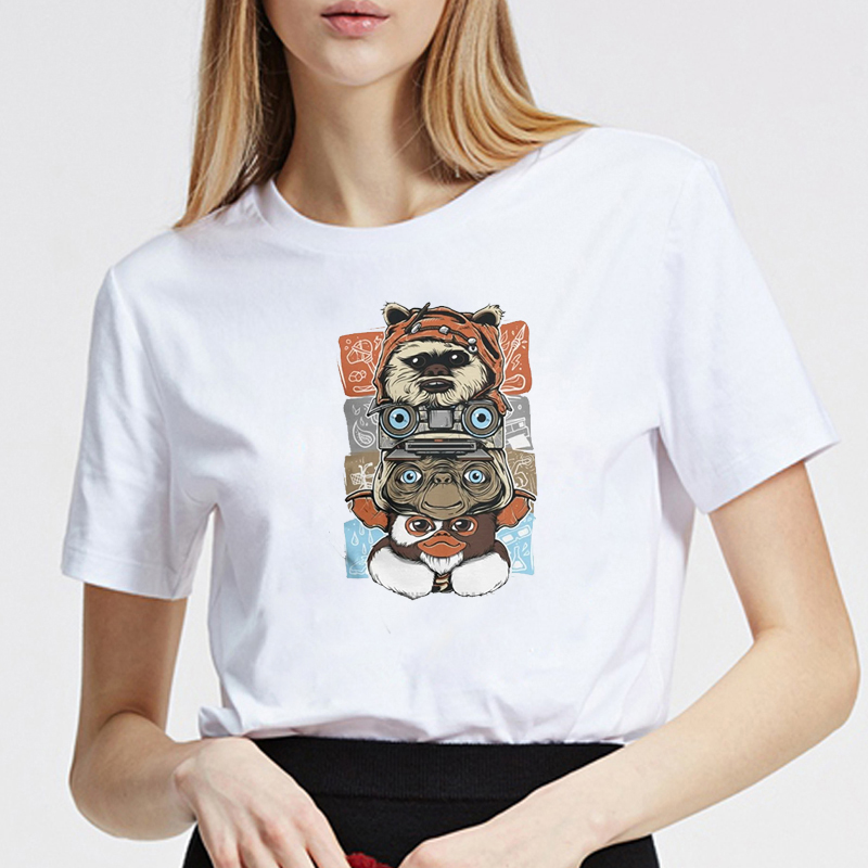 ノベルティ80年代のホラークリスマス映画Tシャツ,ラウンドネ - Women Fashion 80S のレビューと価格