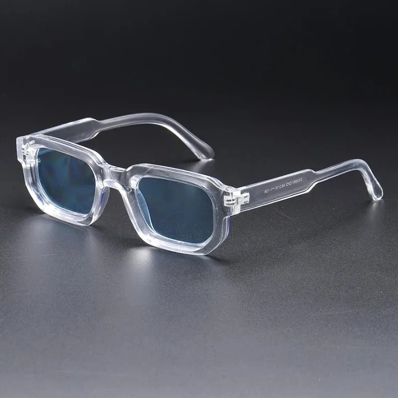 ファッションスクエアヴィンテージサングラス女性男性ブランドデ - Women'S Fashion Eyeglasses のレビューと価格