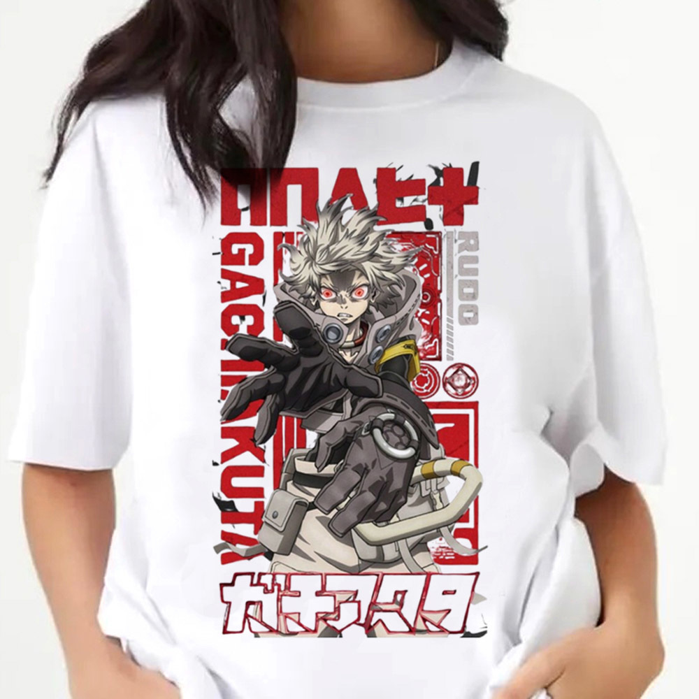 ガチアクタ tシャツ女性パーティー韓国ファッションエモ美的  - Women Fashion 80S のレビューと価格