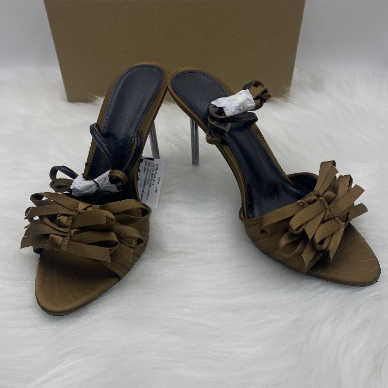 ブランドアンクルストラップ超ハイヒール女性モダンサンダルブラ - Women'S Fashion Brand Shoes のレビューと価格