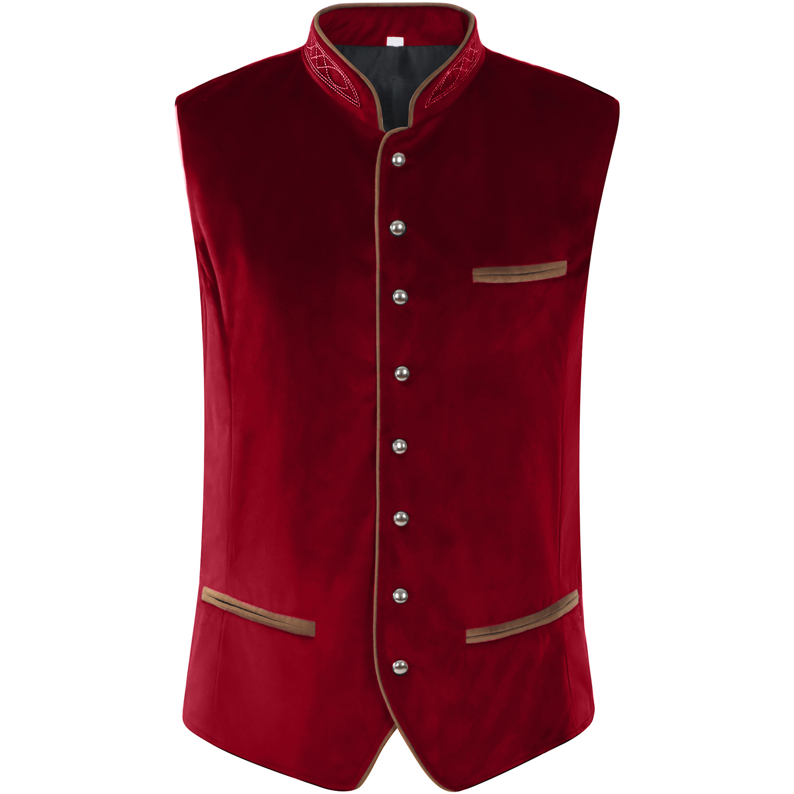 ミュンヘンオクトーバーフェスト風ベストステージコスチュームフ - Women Fashion Vest のレビューと価格