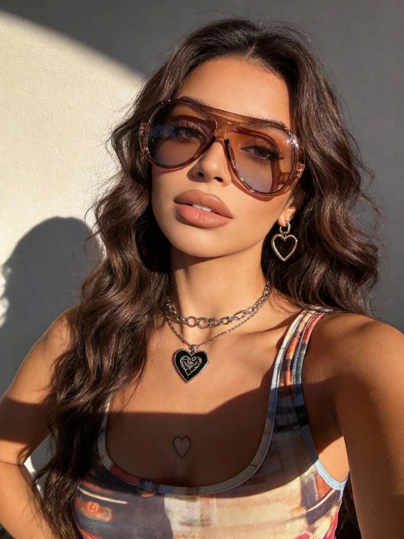 1/4 個ファッションブランド高級デザイナーサングラス男性女 - Women'S Fashion Eyeglasses のレビューと価格