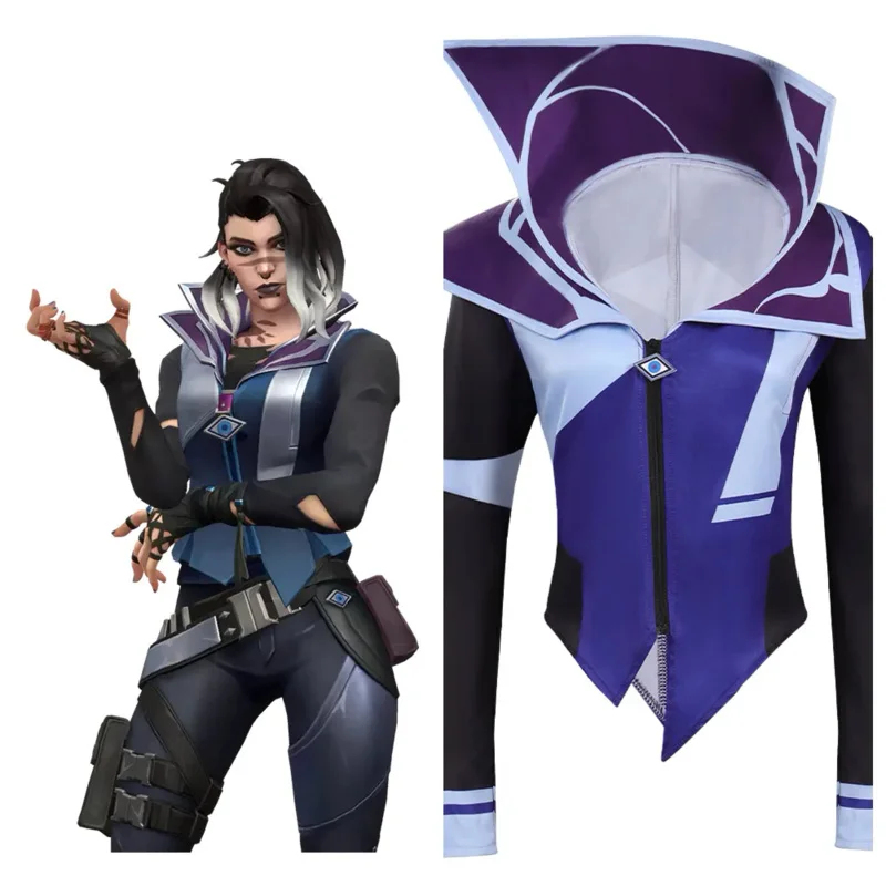 2026 フェードコスプレ衣装アニメゲーム Valorant - Women Fashion Vest のレビューと価格