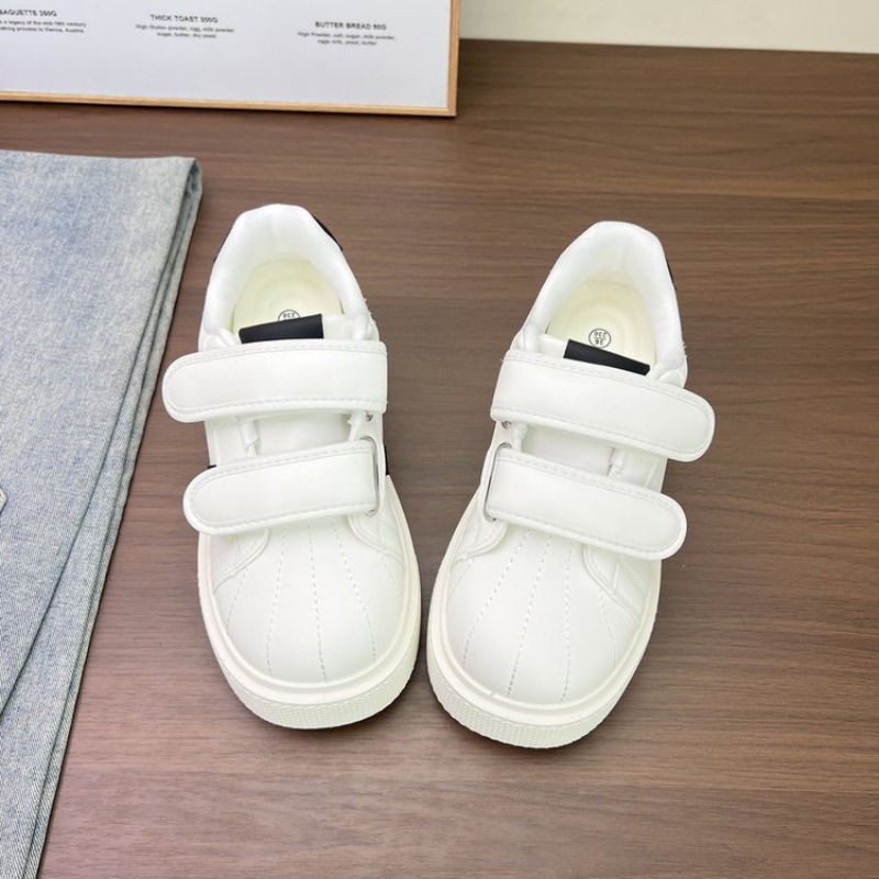 女性ストライプシェルトゥプラットフォームスニーカー調節可能な - Women'S Fashion Velcro Sneakers のレビューと価格
