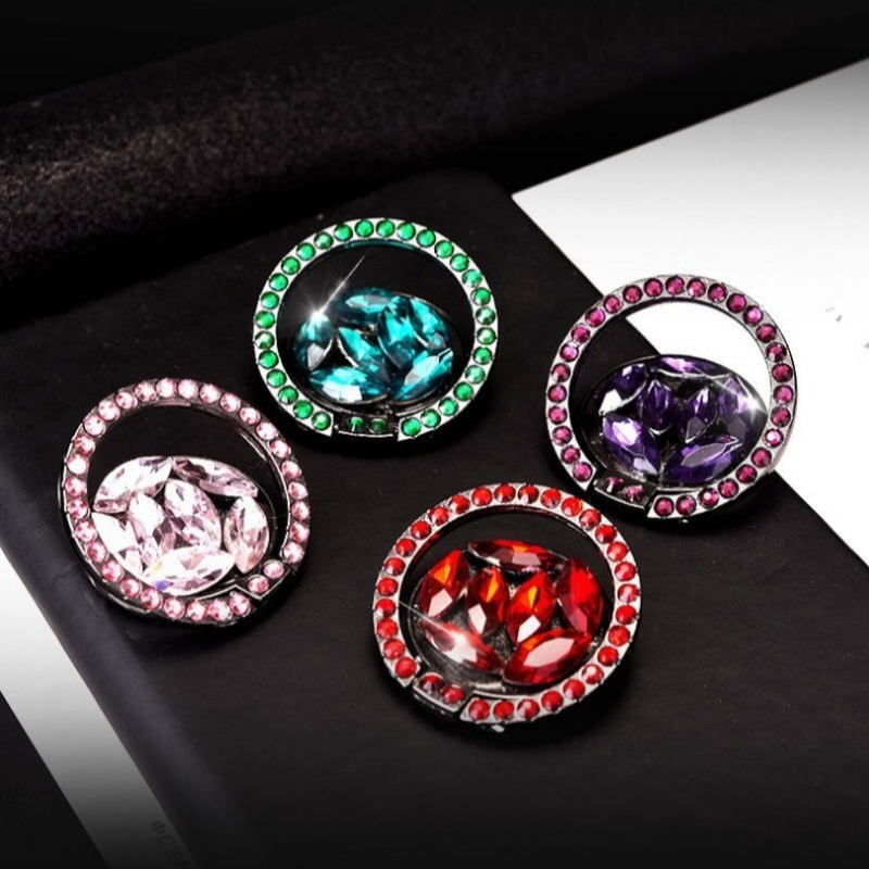 Bing ダイヤモンド電話ホルダーポータブル女性ファッション - Women Fashion Rings のレビューと価格