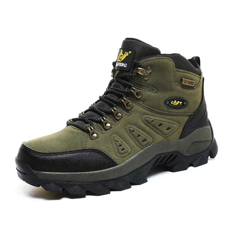 男性と女性のための暖かい革の足首のブーツ,滑り止めのクライミ - Women'S Fashion Hiking Boots のレビューと価格