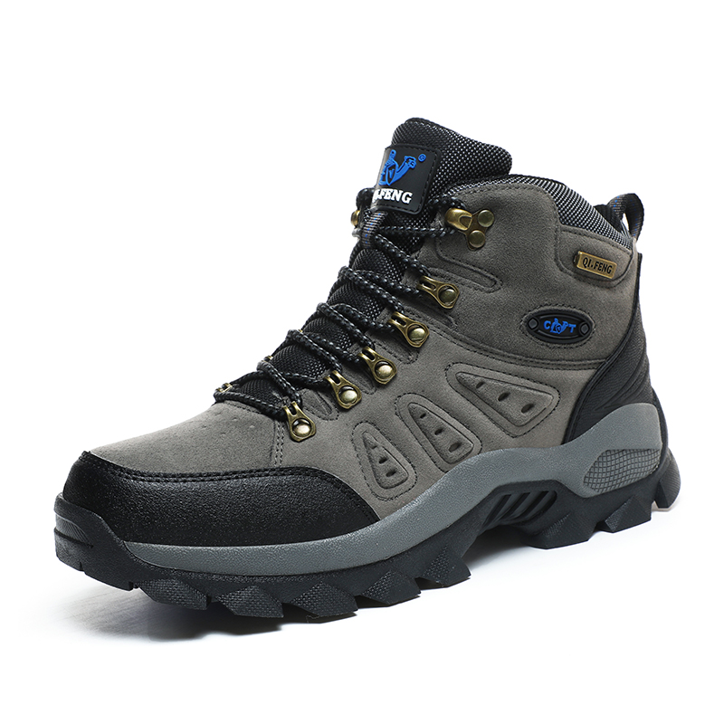 男性と女性のための暖かい革の足首のブーツ,滑り止めのクライミ - Women'S Fashion Hiking Boots のレビューと価格