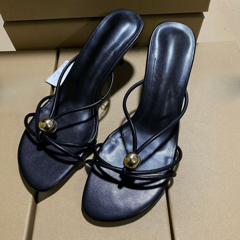 クロスストラップデザインの女性の夏のサンダルファッション金属 - Women'S Fashion Brand Shoes のレビューと価格