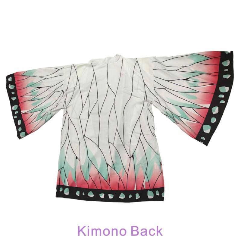 夏日本のアニメ胡蝶しのぶコスプレ衣装女性のための蝶プリントビ - Women'S Fashion Knitwear のレビューと価格