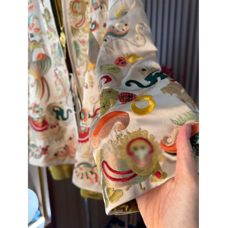 新しい中国風の着物カーディガンジャケット女性衣装高級絶妙な刺 - Kimono Cardigan Women のレビューと価格