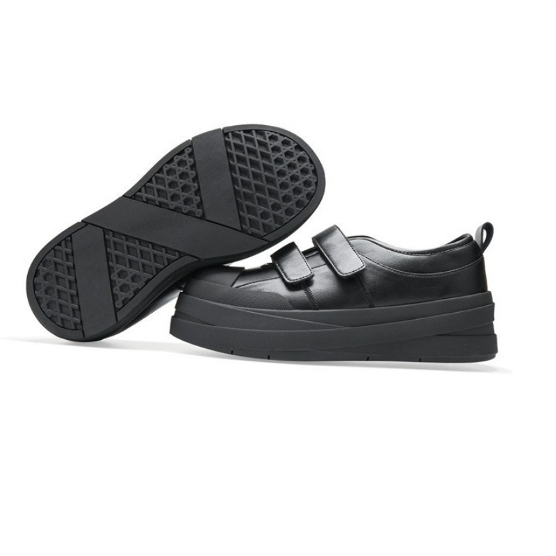 女性の中空通気性厚底ベルクロクッキーシューズマフィンボトムソ - Women'S Fashion Velcro Sneakers のレビューと価格