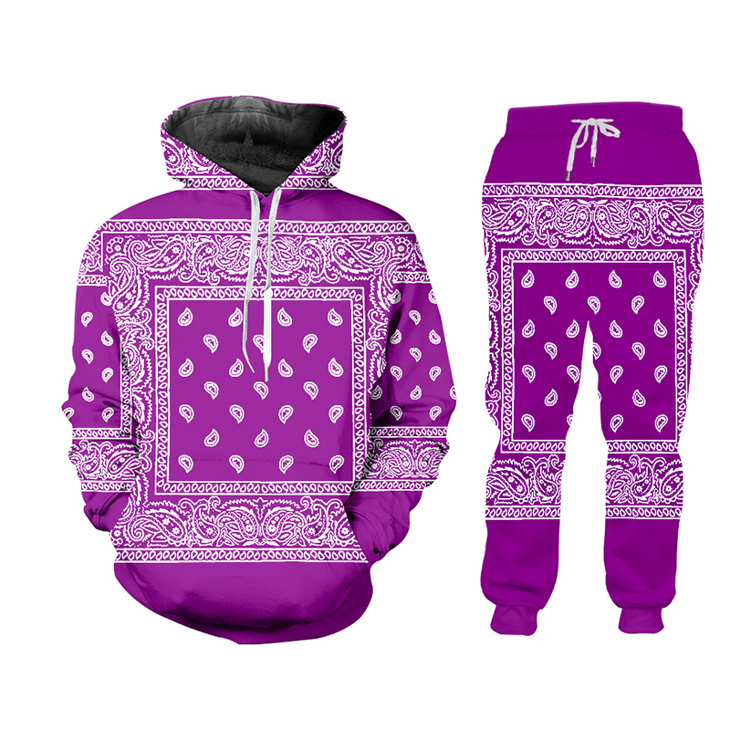 メンズペイズリーグラフィックカシュー花柄女性/男性 2 点セ - Women'S Fashion Zip Hoodie のレビューと価格