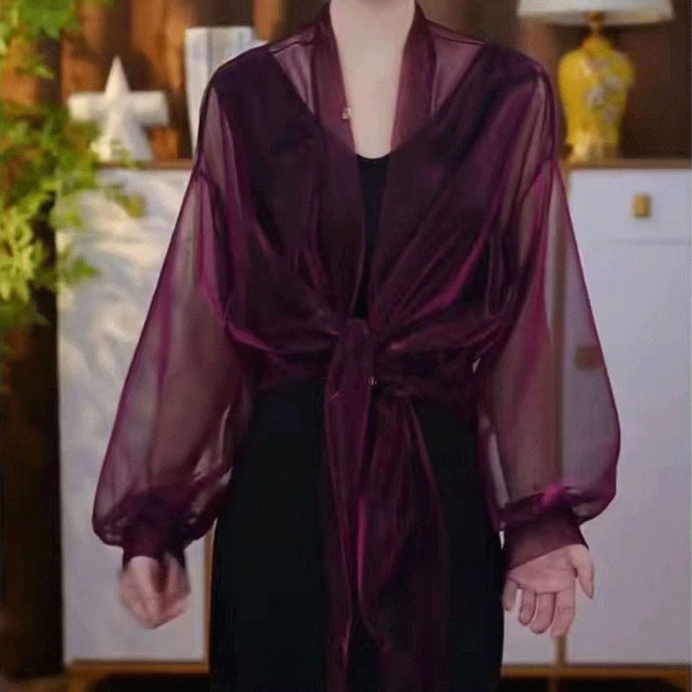 ファッション薄いチュールショールサンシェード日焼け止め気質カ - Women'S Fashion Knitwear のレビューと価格