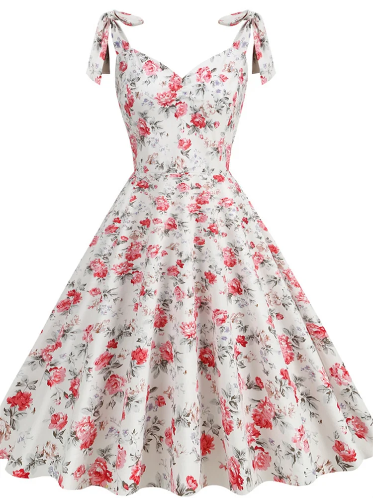 女性のための花柄のオフィスドレス,レトロ,50年代,60年代 - Women'S Fashion In The 60S のレビューと価格