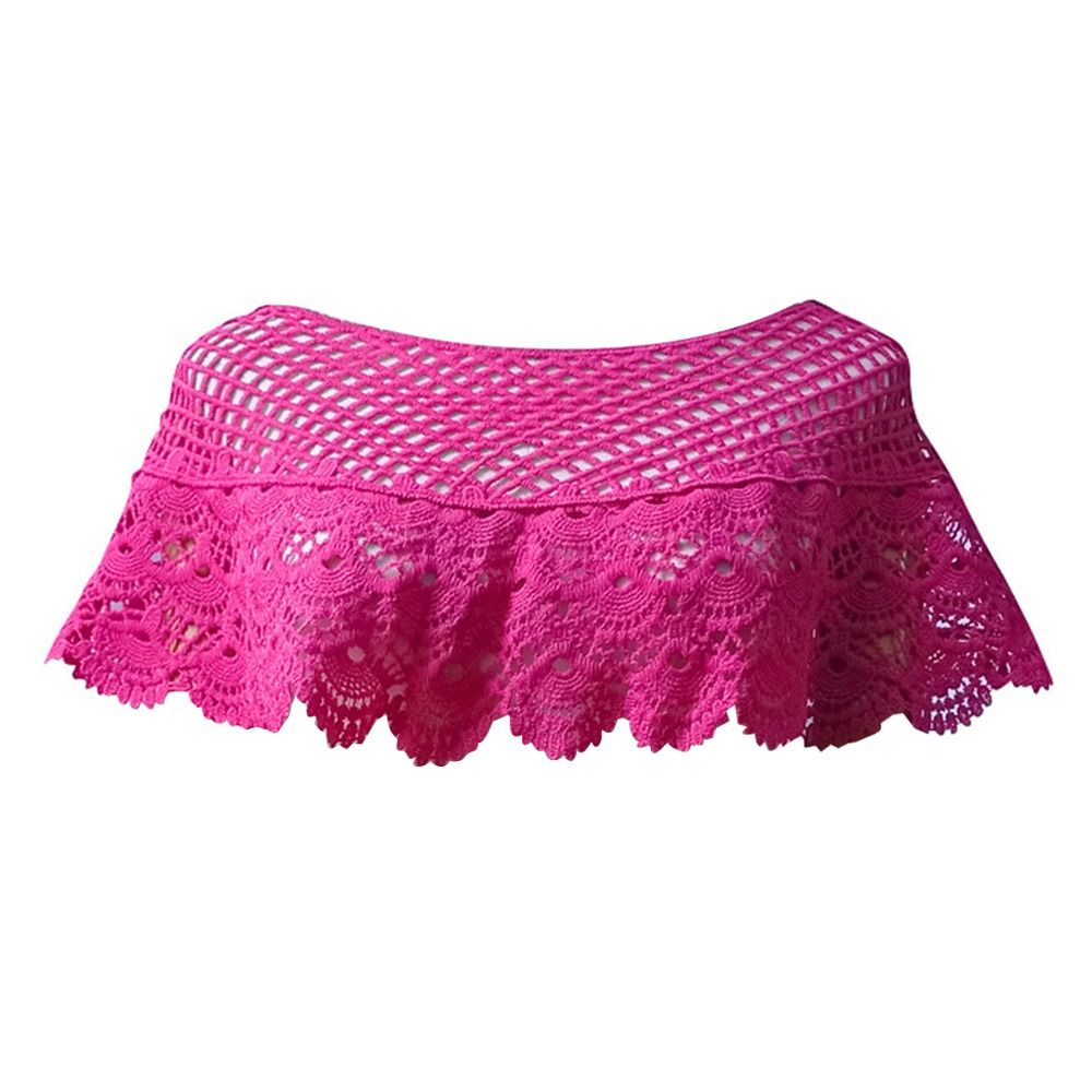 レース中空日焼け止めショール日焼け止めショールビキニカバーバ - Women'S Fashion Knitwear のレビューと価格