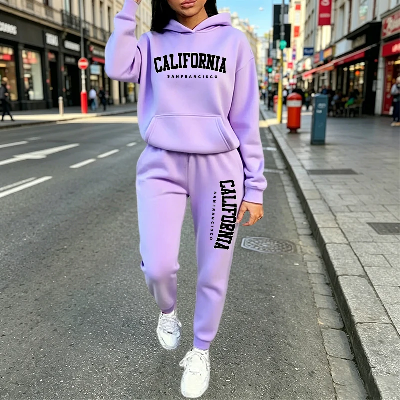 都会的なカジュアルファッション フーディジョガースーツ 秋冬 - Women'S Fashion For 2026 のレビューと価格