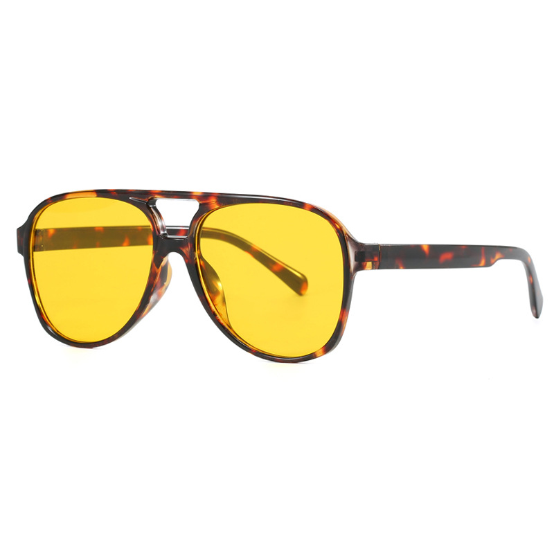 新しいヴィンテージクラシックデザイナーダブルブリッジパイロッ - Women'S Fashion Eyeglasses のレビューと価格
