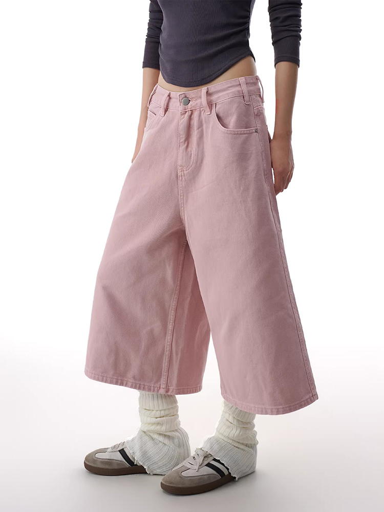 REDDACHiC ピンクカーゴジーンズショートパンツ女性夏 - Denim Shorts Women のレビューと価格