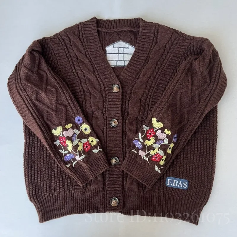 時代-女性のニットフラワー刺繍カーディガン、プラスサイズのセ - Kimono Cardigan Women のレビューと価格