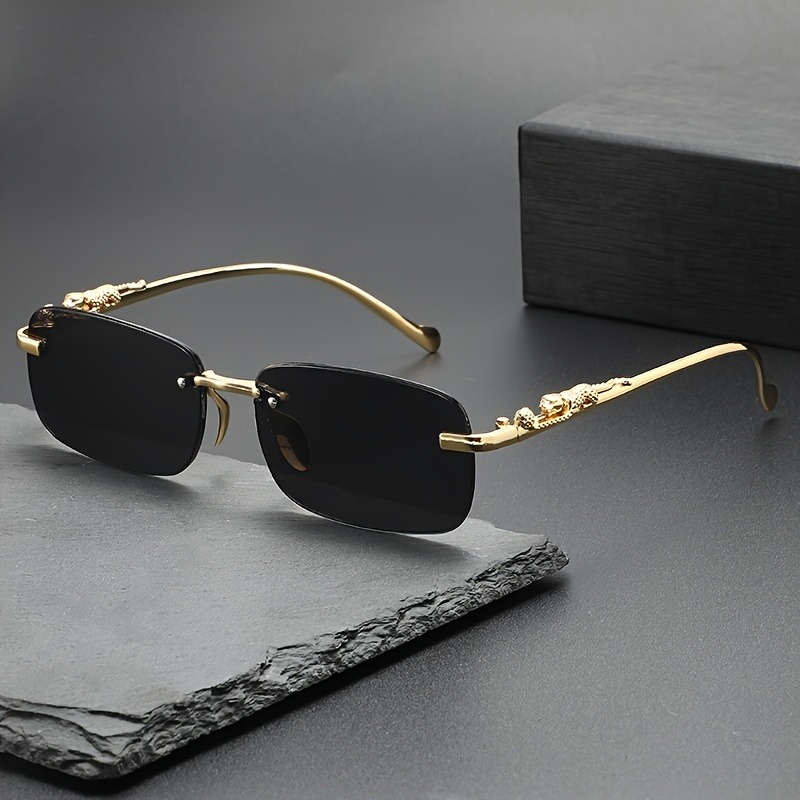 ファッションリムレスメタルサングラス男性女性人気サングラス男 - Women'S Fashion Eyeglasses のレビューと価格