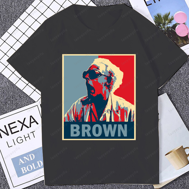 バック・トゥ・ザ・フューチャークラシックブラウン Tシャツ半 - Women Fashion 80S のレビューと価格