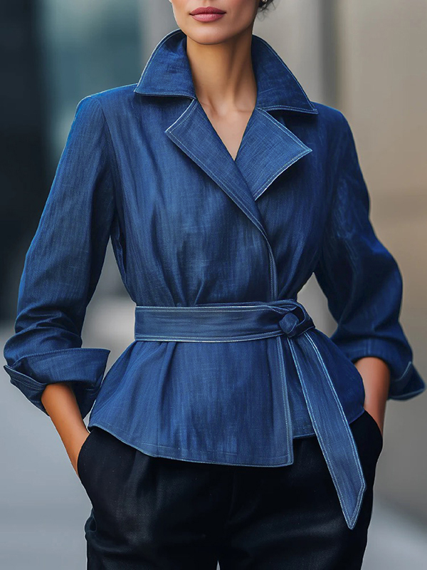 2026年秋春ファッションデニムジージャン女性用長袖ヴィンテ - Women'S Fashion For 2026 のレビューと価格