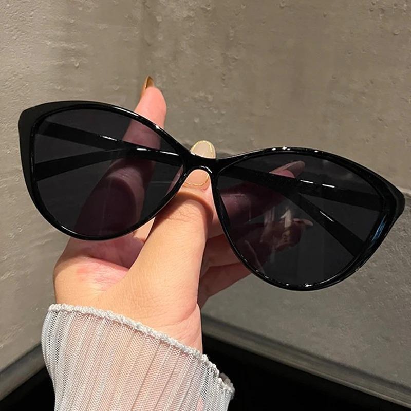 1Pc レトロフレームキャットアイサングラス女性トレンディヴ - Women'S Fashion Eyeglasses のレビューと価格